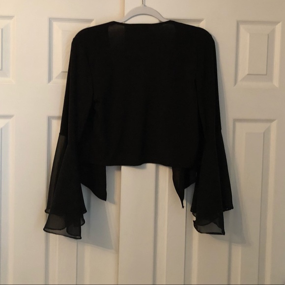 NWT Michelle Lynn Black Shawl - Picture 9 of 10